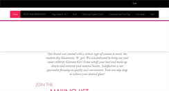 Desktop Screenshot of glamolush.com